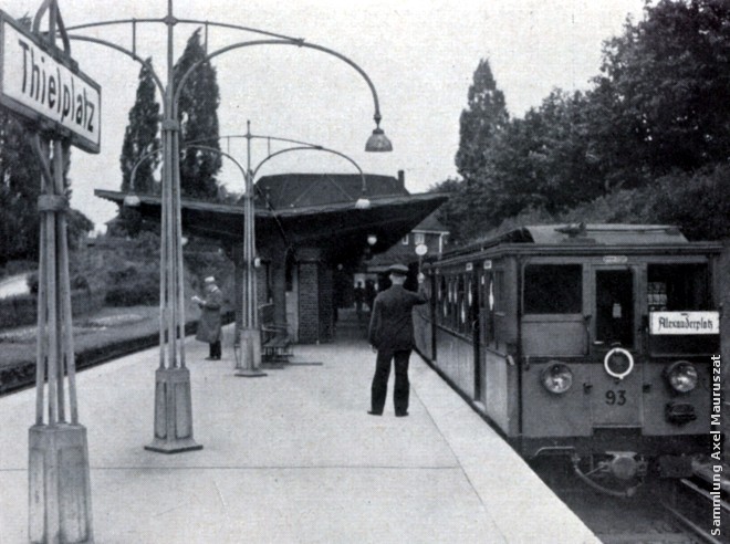 U-Bahnhof Thielplatz