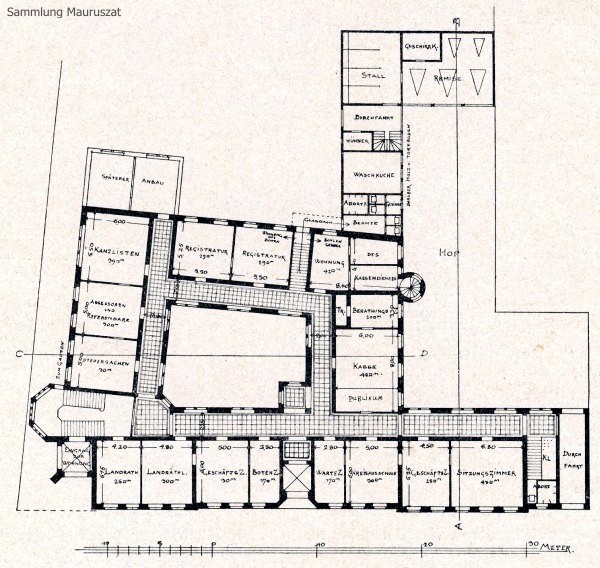 Alfred Grenander, Kreishaus Marienburg