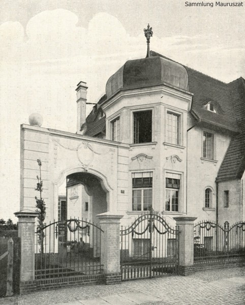 Alfred Grenander, Villa Baumbach