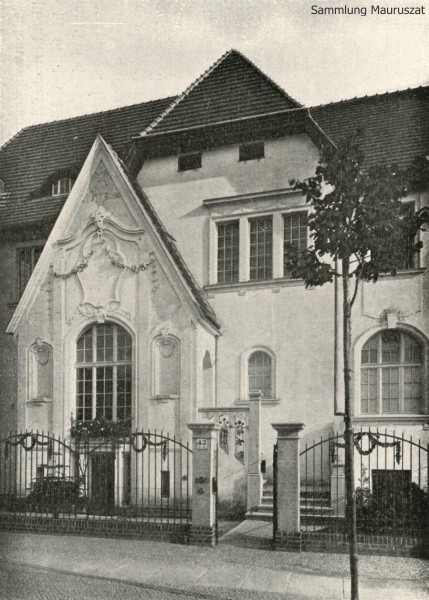 Alfred Grenander, Villa Baumbach