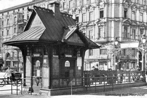 Alfred Grenander, U-Bahnhof Wittenbergplatz