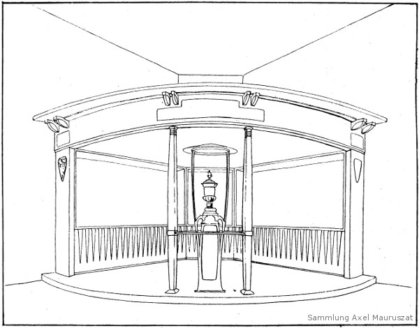 Alfred Grenander, Weltausstellung St. Louis, Pavillon fr Silber