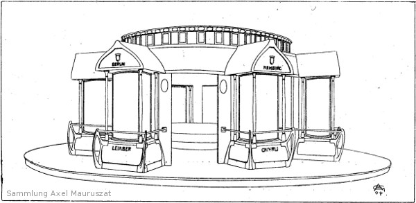 Alfred Grenander, Weltausstellung St. Louis, Parfumerie-Pavillon