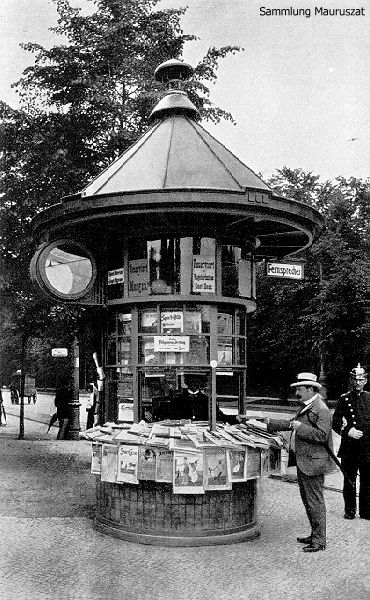 Alfred Grenander, Zeitungskiosk am Knie (Berlin)