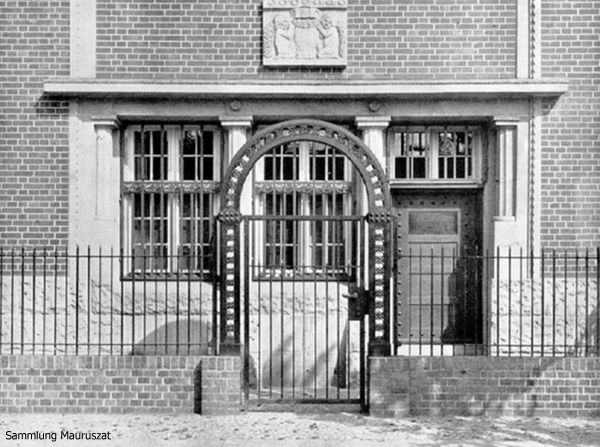 Alfred Grenander, Verwaltungsgebäude Ludwig Loewe & Co. AG, Eingang