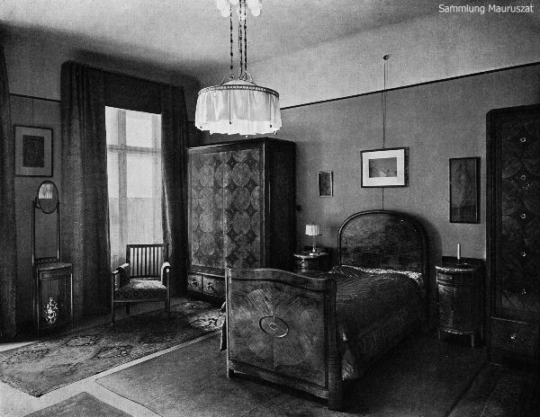 Alfred Grenander, Inneneinrichtung Dr. Guthmann, Schlafzimmer