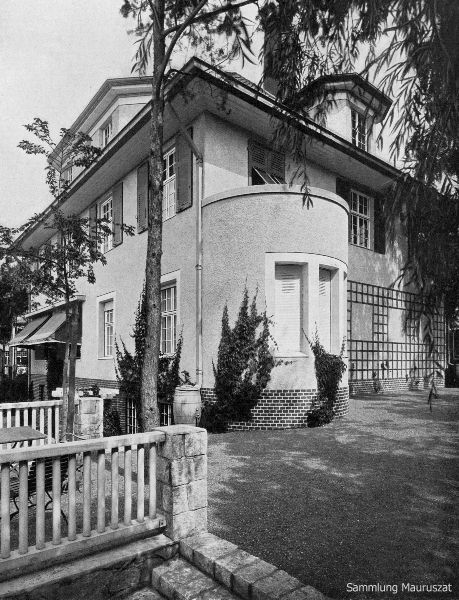 Alfred Grenander, Landhaus Johannes Bousset (Berlin-Nikolassee), Gartenfassade