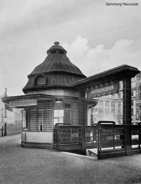 Alfred Grenander, U-Bahnhof Hausvogteiplatz