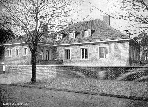 Alfred Grenander, Landhaus Zangemeister, Straßenfront