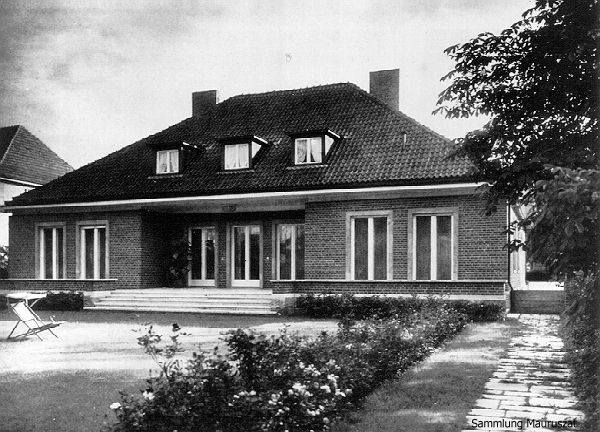 Alfred Grenander, Landhaus Zangemeister, Gartenfront